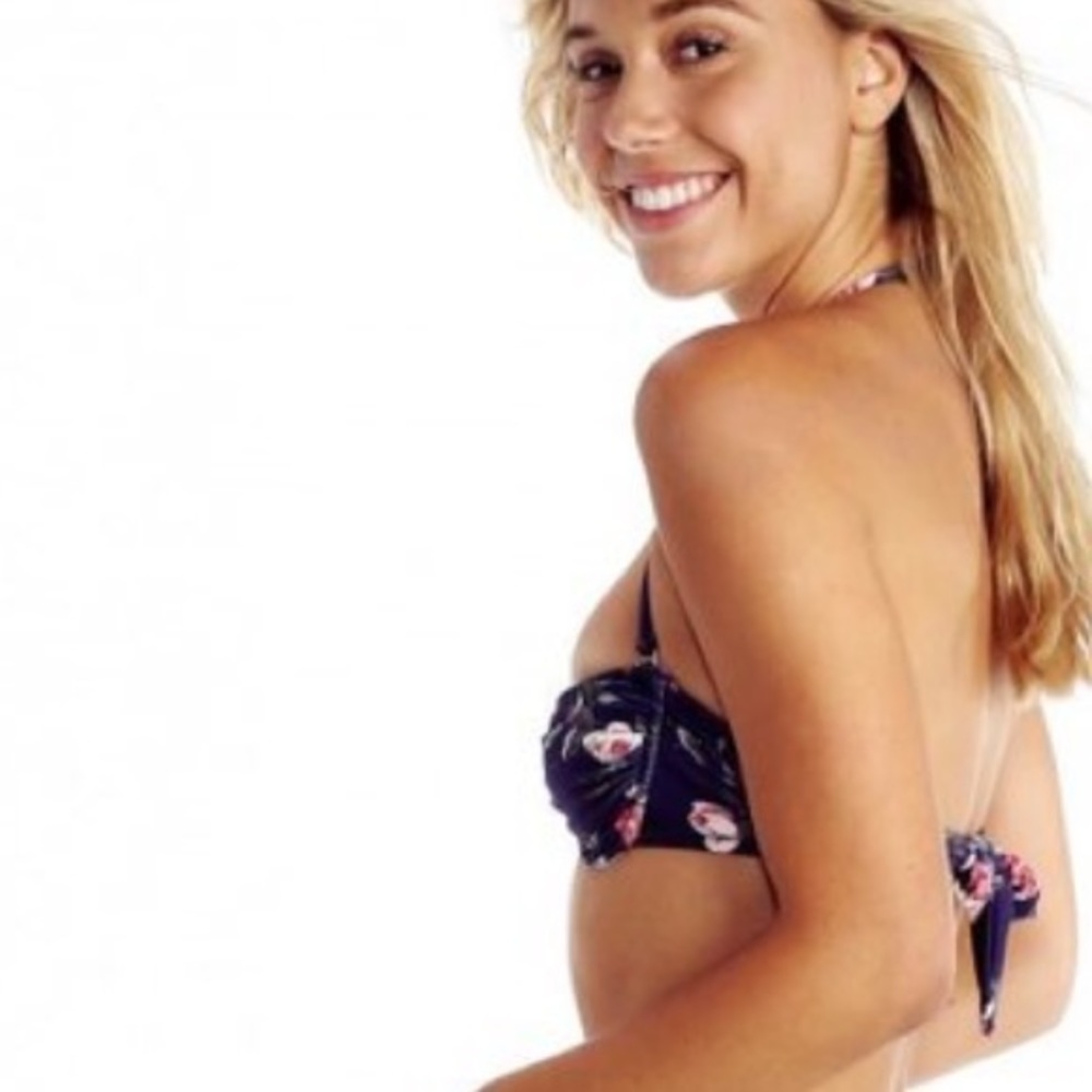 NWOT Wildfox Swim Gypsy Flowers Top